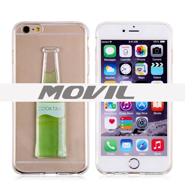 NP-2100 botella coctel teléfono funda para iPhone 6 plus-0